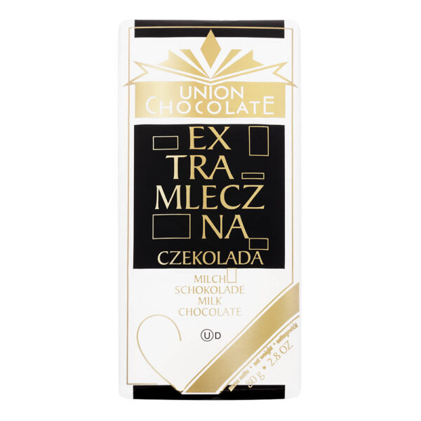 czekolada extra biała 80g polski producent